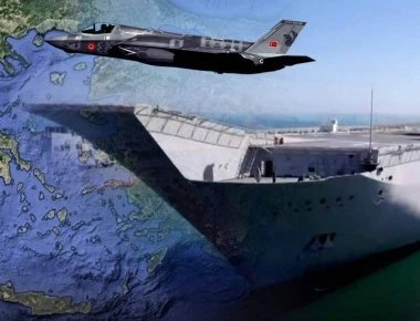 Ο Ερντογάν έδωσε εντολή για να παραδοθεί το TCG Anadolu στο τουρκικό Ναυτικό ένα χρόνο νωρίτερα